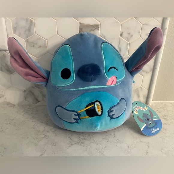 Disney Other - Disney Stitch Eating Sushi Squishmallow 8” Plush Toy